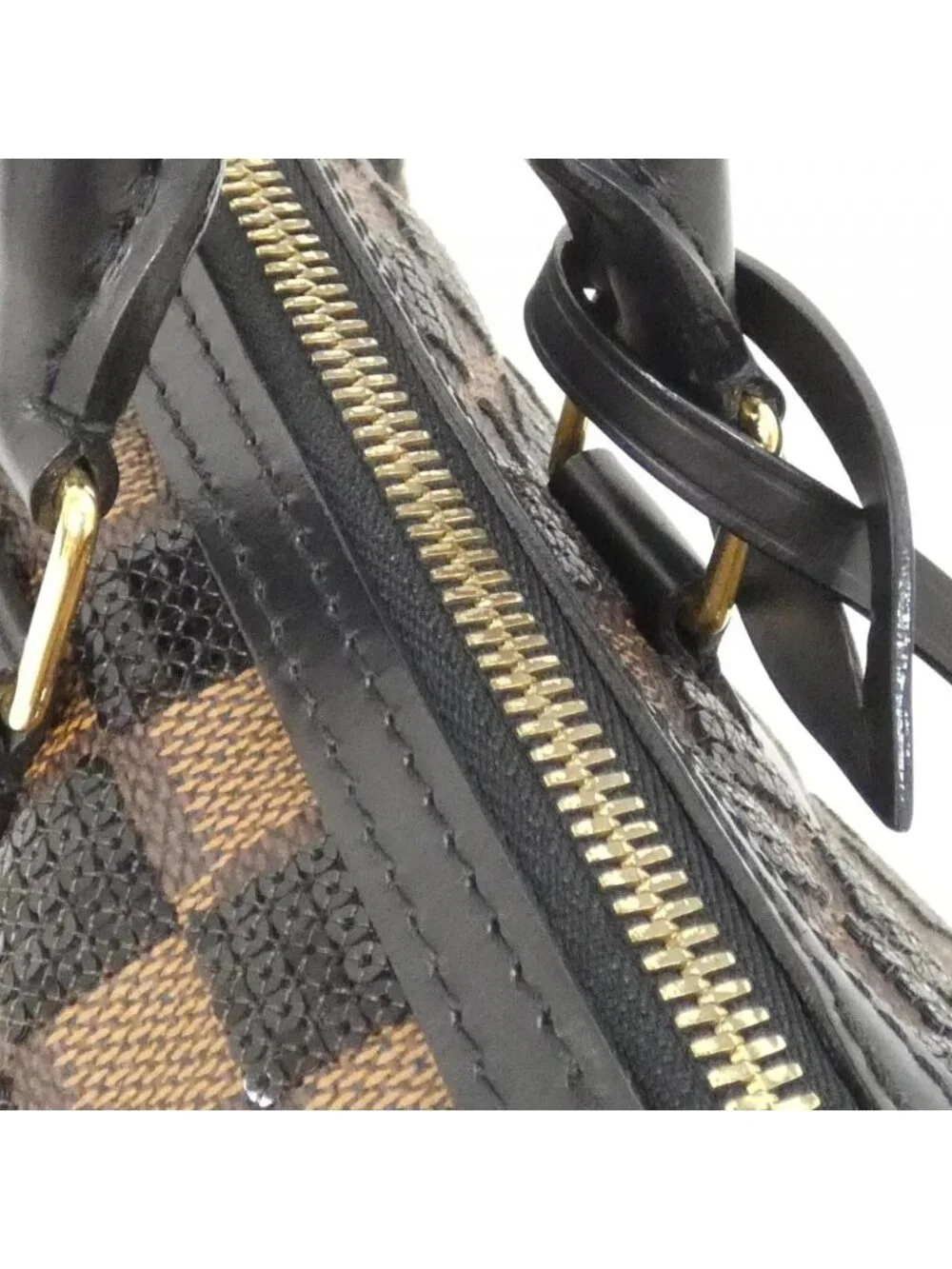 Louis Vuitton Vintage Damier Payette Speedy 30 Boston